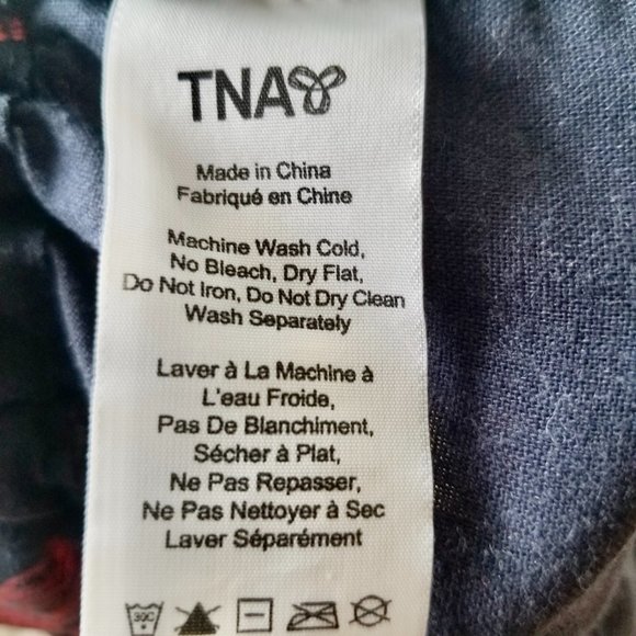 Aritzia TNA Linen Cotton Shorts Women's XXS - Picture 5 of 5